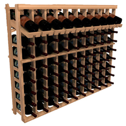 WineMaker 10-Column Wine Rack with Display Row WineMaker 10-Column Wine Rack with Display Row