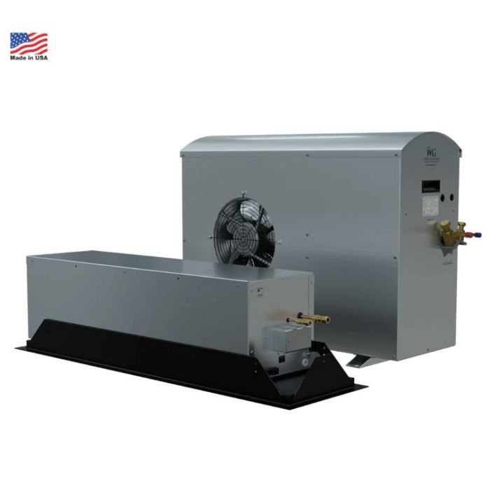 Photo of the Wine Guardian CS025 Wine Wall Cooling System for Ceiling Mounting.