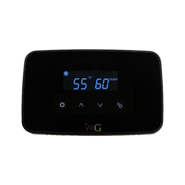 Photo of the Wine Guardian Remote Interface Controller Thermostat.