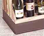Commercial Wine Rack Vinyl Base