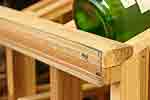 
Commercial Wine Rack Plastic Price Tracks
